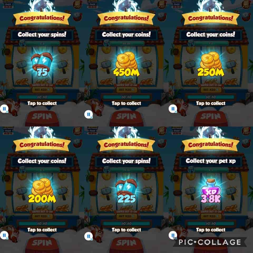 free coin master spins