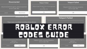 29 Roblox error codes guide and How to Solve each one