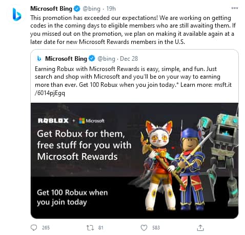 microsoft rewards roblox robux