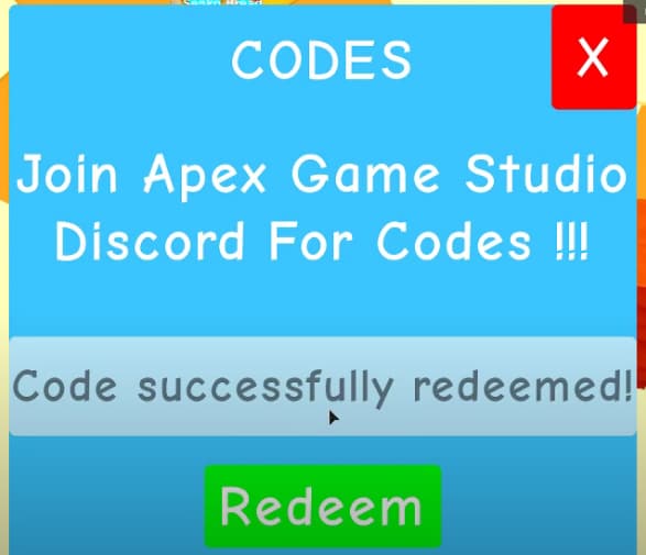 Codes For Apex Simulator