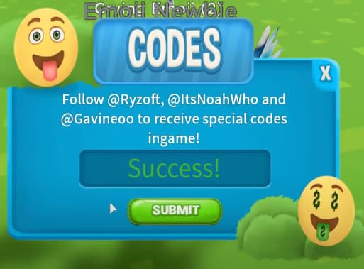 Emoji Simulator Codes June 2021 New Mydailyspins Com - gavineoo roblox codes