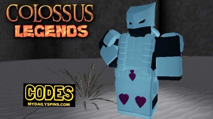 Roblox Colossus Legends Codes list