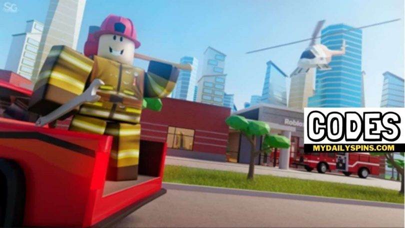 Roblox firefighter tycoon Codes list