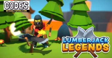 Roblox lumberjack legends Codes list