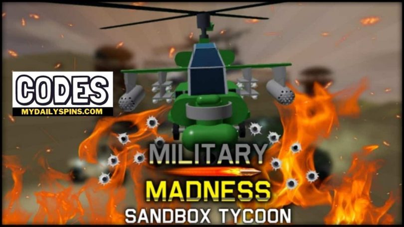 Roblox military madness Codes list