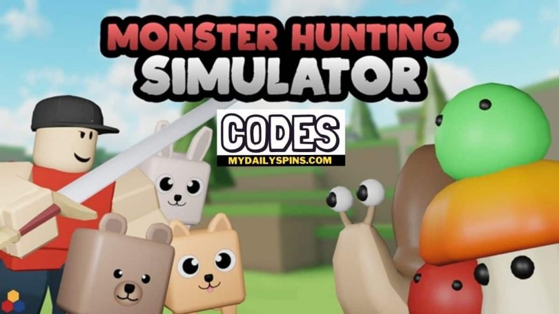 Roblox monster hunting simulator Codes list