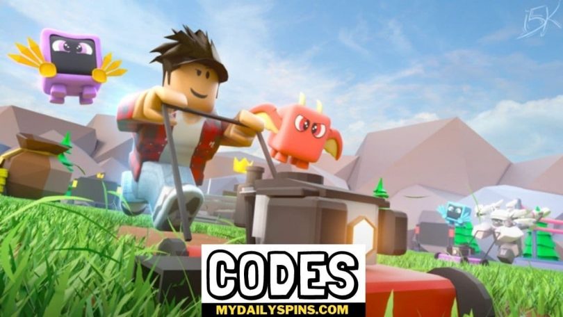 Roblox mowing masters Codes list
