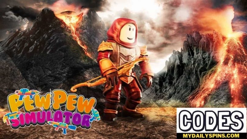 Roblox pew pew simulator Codes list