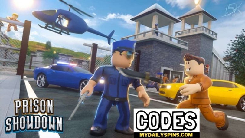 Roblox prison showdown Codes list