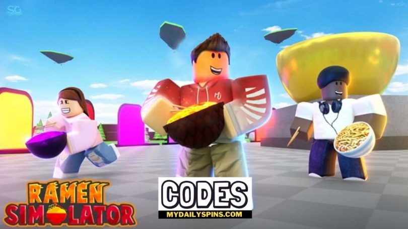 Roblox ramen simulator Codes list