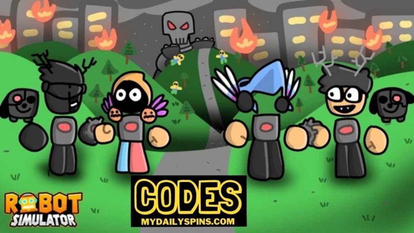 Roblox robot simulator Codes list