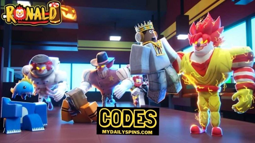 Roblox ronald Codes list