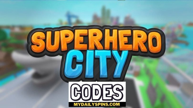 Roblox superhero city Codes list