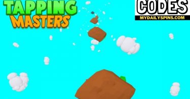 Roblox tapping masters Codes list