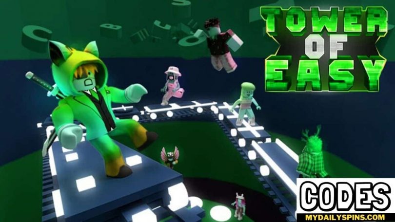 Roblox tower of easy Codes list