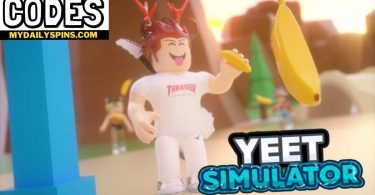 Roblox yeet simulator Codes list