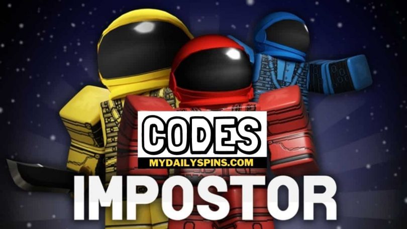 Roblox impostor Codes list