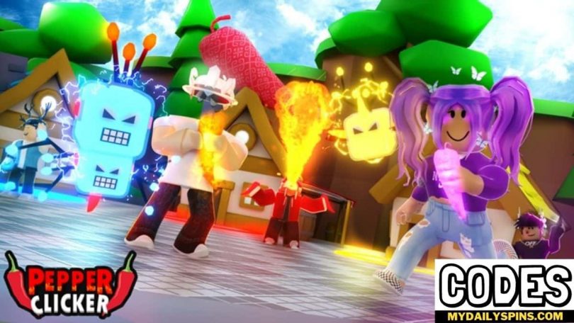 Roblox pepper clicker Codes list