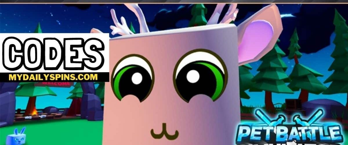 Roblox pet battle simulator Codes list