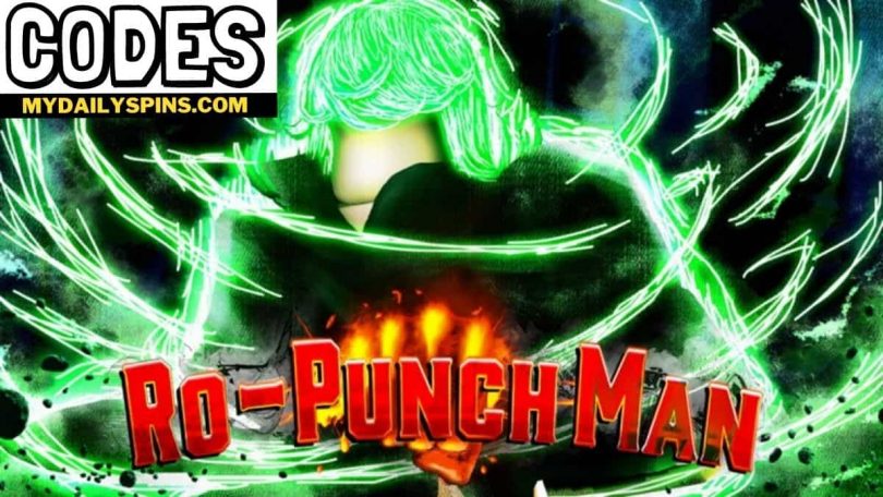 Roblox ro punch man Codes list