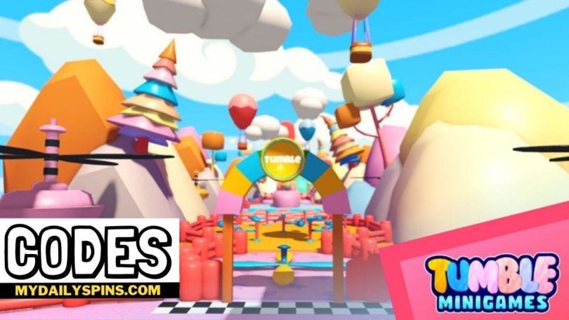Roblox tumble minigames Codes list