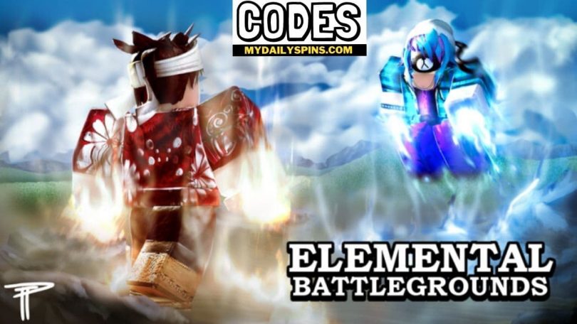 Roblox Elemental Battlegrounds Codes list