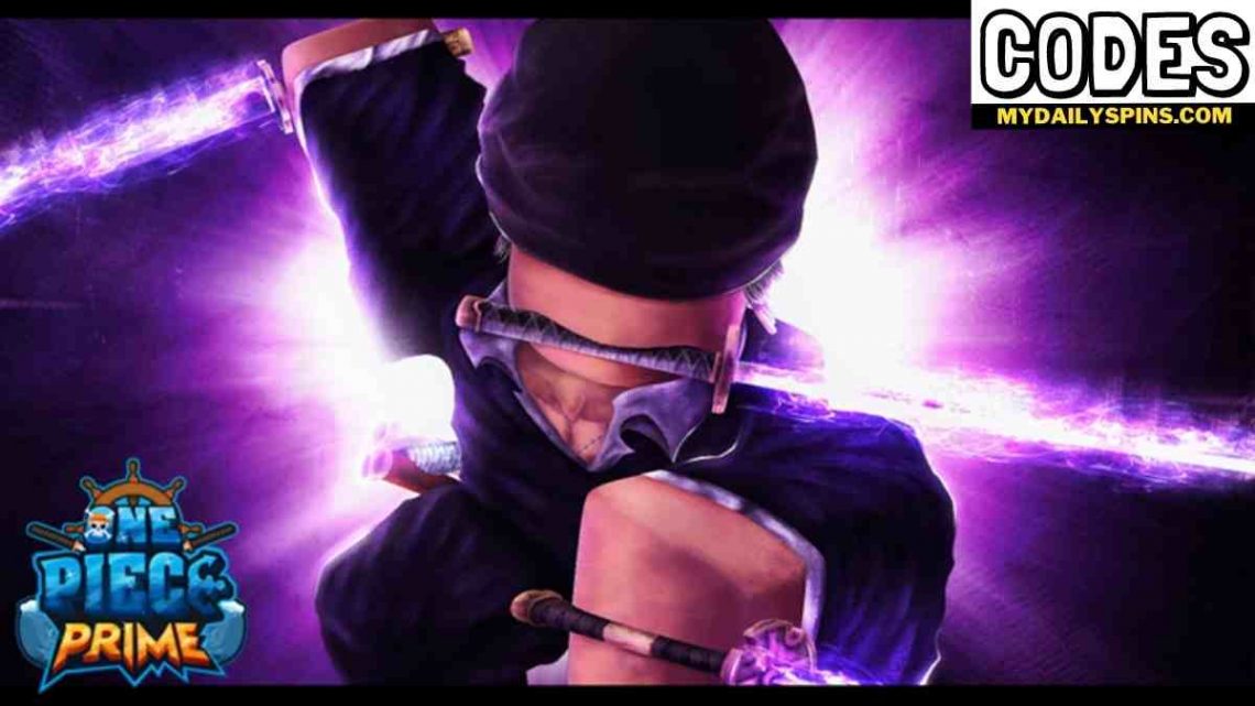Roblox One Piece Prime Codes September 2023 (NEW)