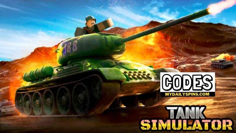 Roblox Tank Simulator codes list