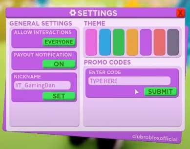 Club Roblox Codes (1 New Code) September 2023 Mydailyspins.com