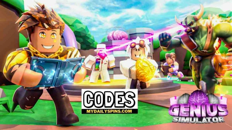 Roblox Genius Simulator Codes list