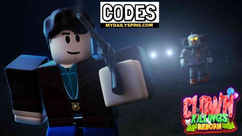 Roblox The Clown Killings Reborn Codes list