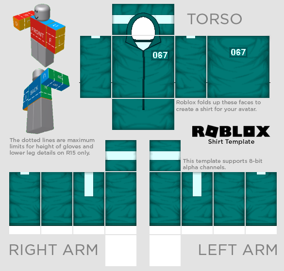 how to use roblox shirt template