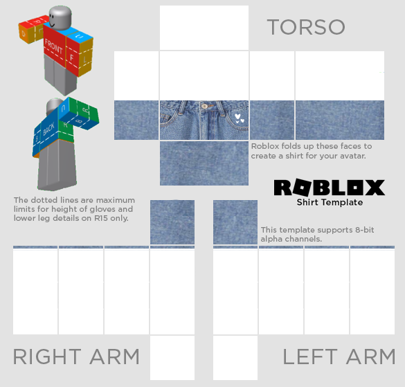 roblox pants template transparent